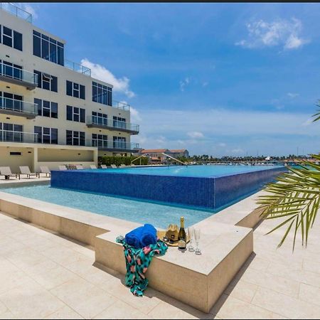 Ocean View Condo Overlooking The Caribbean Sea Oranjestad Eksteriør bilde