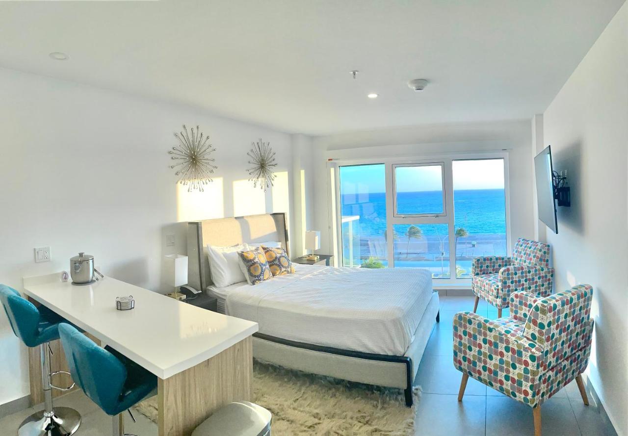 Ocean View Condo Overlooking The Caribbean Sea Oranjestad Eksteriør bilde