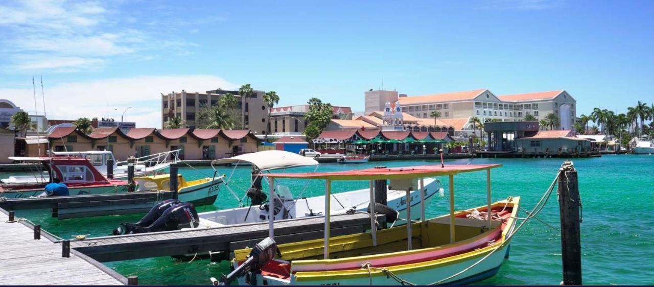 Ocean View Condo Overlooking The Caribbean Sea Oranjestad Eksteriør bilde