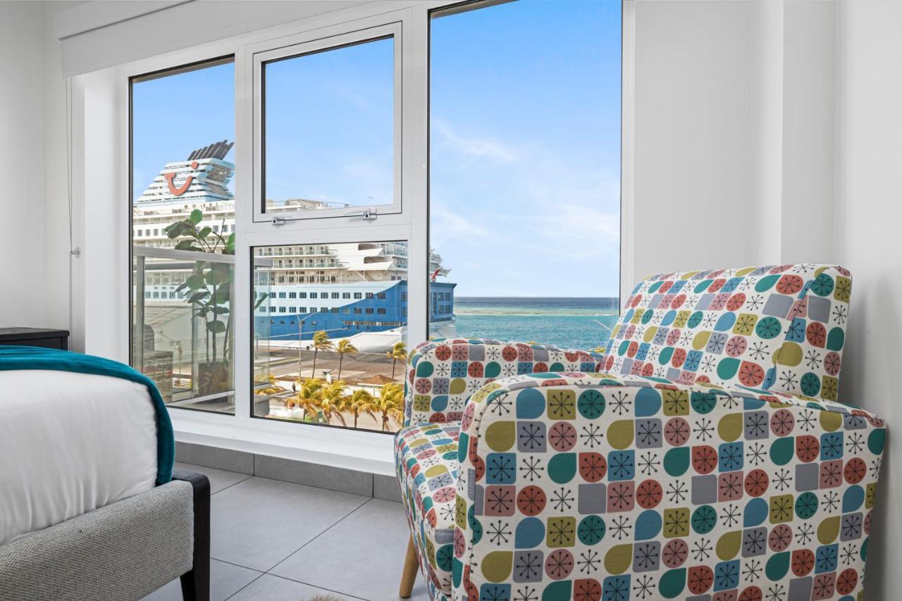 Ocean View Condo Overlooking The Caribbean Sea Oranjestad Eksteriør bilde